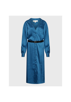 MICHAEL Michael Kors Рокля тип риза Kate MF28Y467G9 Син Regular Fit - Pepit.bg