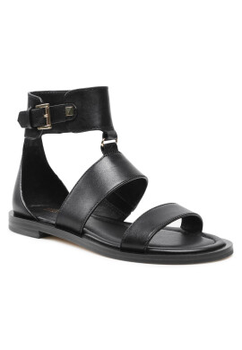 MICHAEL Michael Kors Сандали Amos Flat Sandal 40S1AMFA4L Черен - Pepit.bg
