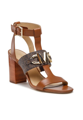 MICHAEL Michael Kors Сандали Izzy Strap 40S2IZFA4L Кафяв - Pepit.bg