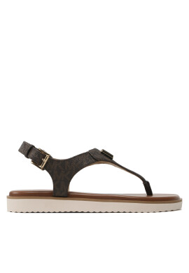 MICHAEL Michael Kors Сандали Jilly Flat Sandal 40S2JLFAAB Кафяв - Pepit.bg