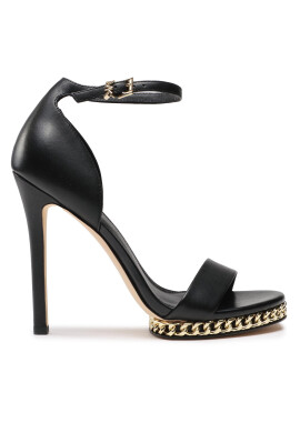 MICHAEL Michael Kors Сандали Jordyn Chain Platform 40F3JOHS2L Черен - Pepit.bg
