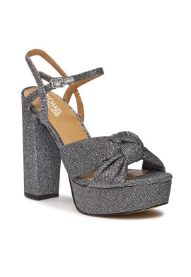MICHAEL Michael Kors Сандали Josie Platform 40H3JOHS1D Сребрист - Pepit.bg