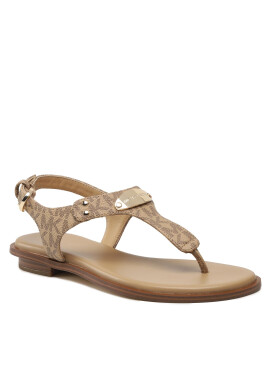 MICHAEL Michael Kors Сандали Mk Plate Thong 40R5MKFA1B Кафяв - Pepit.bg