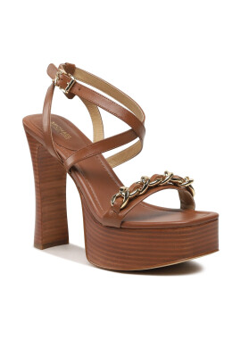 MICHAEL Michael Kors Сандали Paola Chain Platform 40S3PLHS1L Кафяв - Pepit.bg