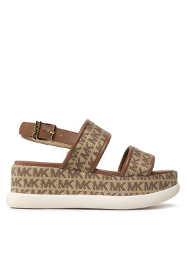 MICHAEL Michael Kors Сандали Presley Platform Sandal 40S2PRFA1Y Кафяв - Pepit.bg