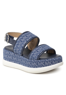MICHAEL Michael Kors Сандали Presley Platform Sandal 40S2PRFA1Y Тъмносин - Pepit.bg