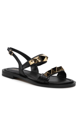 MICHAEL Michael Kors Сандали Wren Flat Sandal 40S2WRFA1L Черен - Pepit.bg