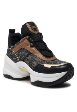 MICHAEL Michael Kors Сникърси Olympia Trainer 43F2OLFS1B Черен - Pepit.bg
