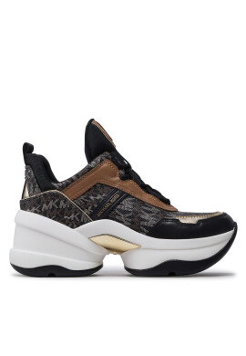 MICHAEL Michael Kors Сникърси Olympia Trainer 43F2OLFS1B Черен - Pepit.bg