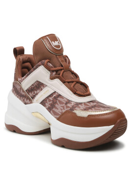 MICHAEL Michael Kors Сникърси Olympia Trainer 43F2OLFS1B Кафяв - Pepit.bg