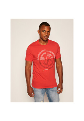 MICHAEL Michael Kors Тишърт Graphic Logo CU05JK0FV4 Червен Regular Fit - Pepit.bg