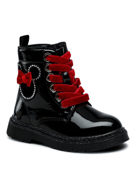 Mickey&Friends Ботуши CM-AW22-088DSTC Черен - Pepit.bg
