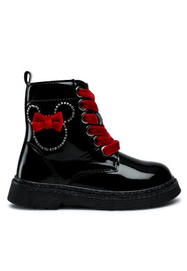 Mickey&Friends Ботуши CM-AW22-088DSTC Черен - Pepit.bg