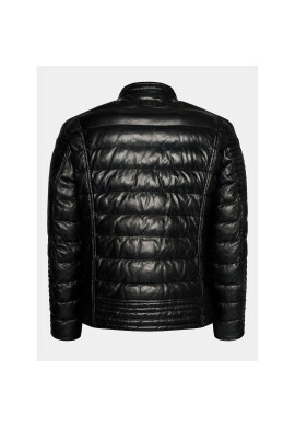 Milestone Кожено яке 331040 60395 Черен Regular Fit - Pepit.bg