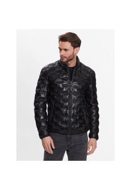Milestone Кожено яке 991019 60080 Черен Regular Fit - Pepit.bg