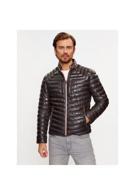 Milestone Кожено яке Malik 331019 60215 Сив Regular Fit - Pepit.bg