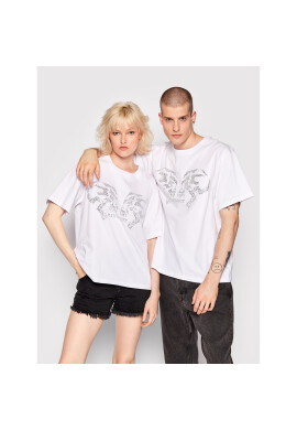 Mindout Тишърт Unisex Rage Бял Oversize - Pepit.bg