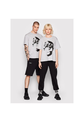 Mindout Тишърт Unisex Rebuild No.2 Сив Oversize - Pepit.bg