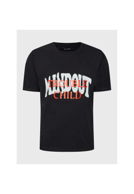 Mindout Тишърт Unisex Trouble Child Черен Oversize - Pepit.bg