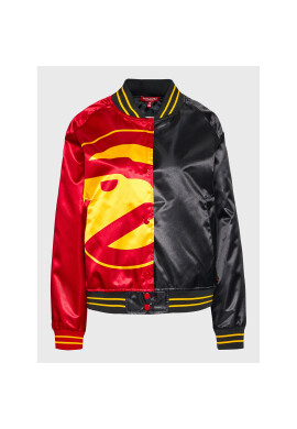 Mitchell & Ness Яке бомбър OJBF4356 Червен Regular Fit - Pepit.bg