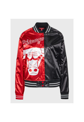 Mitchell & Ness Яке бомбър OJBF4356 Червен Regular Fit - Pepit.bg