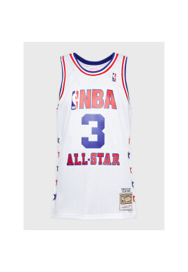 Mitchell & Ness Мъжки топ SMJY5292 Бял Regular Fit - Pepit.bg