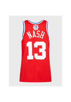 Mitchell & Ness Мъжки топ SMJY5298 Червен Regular Fit - Pepit.bg