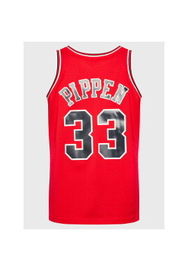 Mitchell & Ness Мъжки топ SMJYGS18153 Червен Regular Fit - Pepit.bg