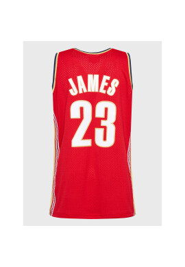 Mitchell & Ness Мъжки топ SMJYGS18155 Червен Regular Fit - Pepit.bg
