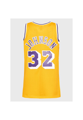 Mitchell & Ness Мъжки топ SMJYGS18175 Жълт Regular Fit - Pepit.bg