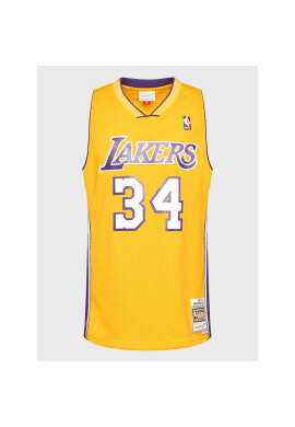 Mitchell & Ness Мъжки топ SMJYGS18179 Жълт Regular Fit - Pepit.bg