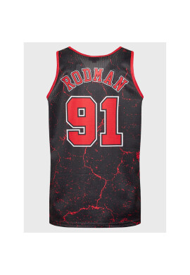 Mitchell & Ness Мъжки топ TNMK501 Черен Regular Fit - Pepit.bg