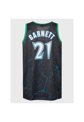 Mitchell & Ness Мъжки топ TNMK5010 Син Regular Fit - Pepit.bg