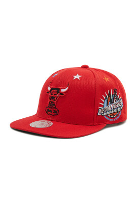 Mitchell & Ness Шапка с козирка HHSS2982 Червен - Pepit.bg