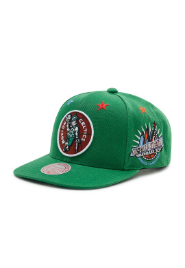 Mitchell & Ness Шапка с козирка HHSS2982 Зелен - Pepit.bg