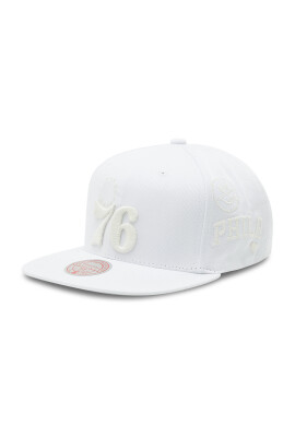 Mitchell & Ness Шапка с козирка HHSS2996 Бял - Pepit.bg