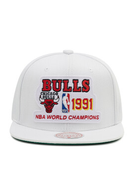 Mitchell & Ness Шапка с козирка HHSS3132 Бял - Pepit.bg