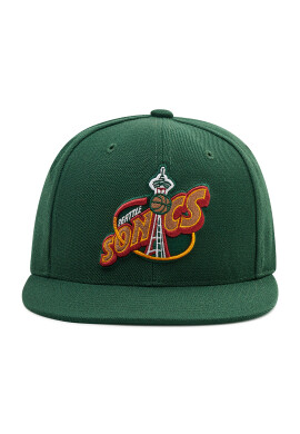 Mitchell & Ness Шапка с козирка HHSS3258 Зелен - Pepit.bg