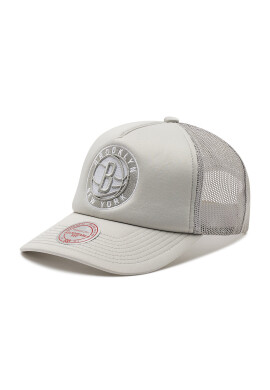 Mitchell & Ness Шапка с козирка NBA Nets 5HSSLD21131 Сив - Pepit.bg