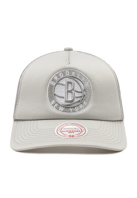Mitchell & Ness Шапка с козирка NBA Nets 5HSSLD21131 Сив - Pepit.bg