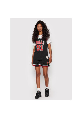 Mitchell & Ness Спортни шорти SHOREL18067 Черен Regular Fit - Pepit.bg