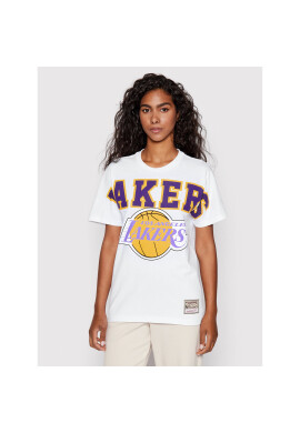 Mitchell & Ness Тишърт BWTC3242 Бял Regular Fit - Pepit.bg