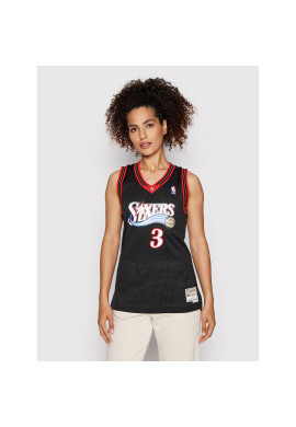 Mitchell & Ness топ NNBJEL18120 Черен Regular Fit - Pepit.bg