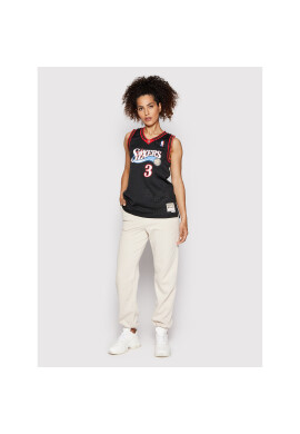 Mitchell & Ness топ NNBJEL18120 Черен Regular Fit - Pepit.bg