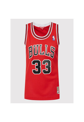 Mitchell & Ness топ NNBJEL18120 Червен Regular Fit - Pepit.bg