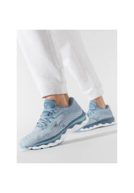 Mizuno Обувки Wave Sky 6 J1GD220228 Син - Pepit.bg