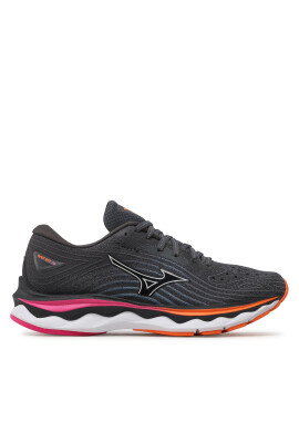 Mizuno Обувки Wave Sky 6 J1GD220271 Сив - Pepit.bg