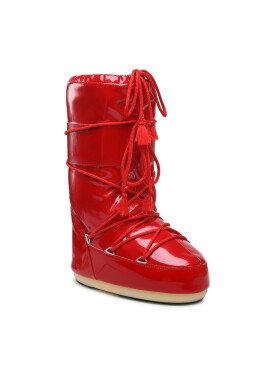 Moon Boot Апрески Icon Vinile Met 14021400008 Червен - Pepit.bg
