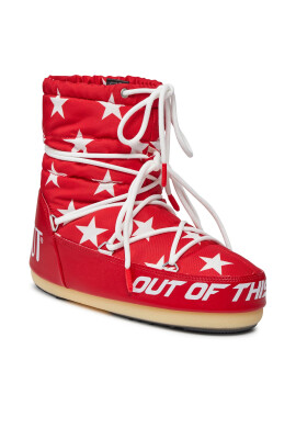 Moon Boot Апрески Light Low Stars 14601700002 Червен - Pepit.bg