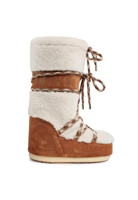 Moon Boot Апрески Shearling 14026100001 Бял - Pepit.bg